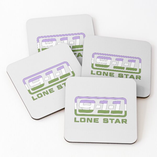 Item preview, 9-1-1: Lone Star logo (Genderqueer Pride Themed) designed and sold by Sunny's Delights.