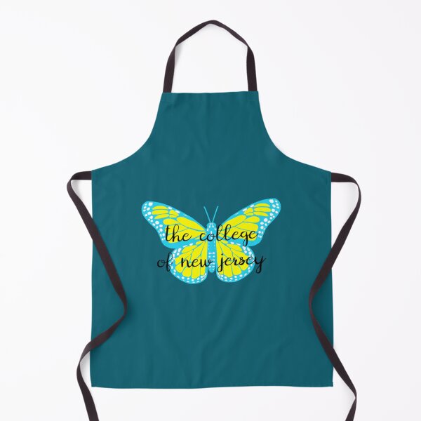 Item preview, TCNJ Butterfly yellow and blue designed and sold by qeusatebaeuire.