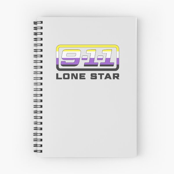 Item preview, 9-1-1: Lone Star logo (Non-binary Pride Themed) designed and sold by Sunny's Delights.