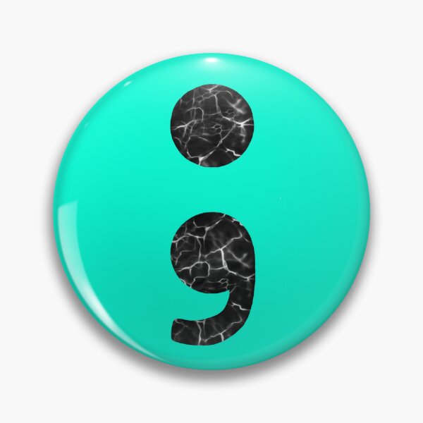 Item preview, Semicolon marble designed and sold by aburges5.