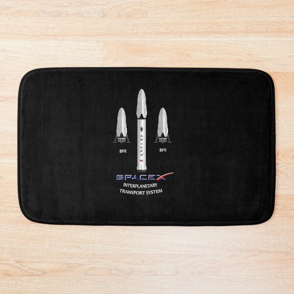Item preview, New Elon Musk Mars BFR Rocket SpaceX Launch Falcon Heavy 2018 Black T-Shirt designed and sold by BoehringerSonne.