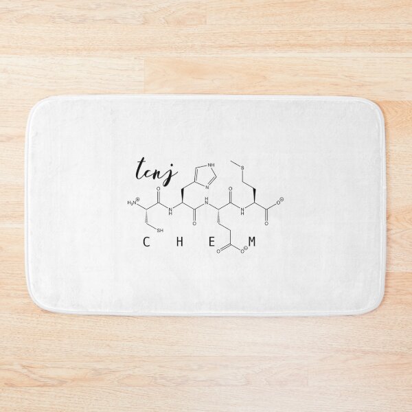 Item preview, TCNJ Chem molecule Amino acids spell CHEM   designed and sold by qeusatebaeuire.