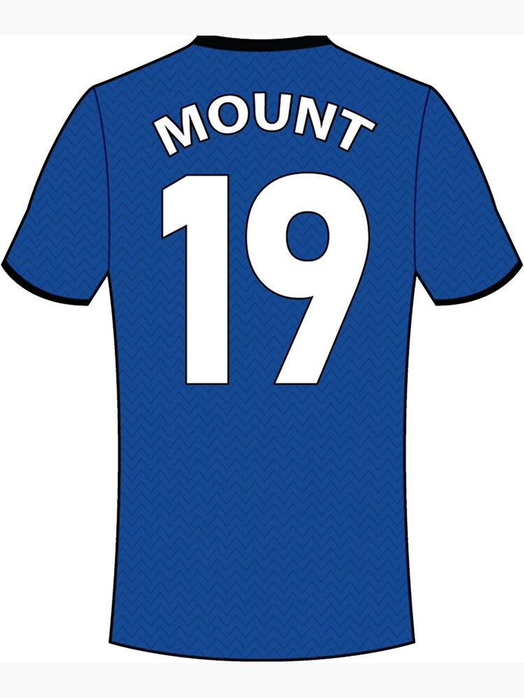 "Mason Mount football jersey with number " Photographic Print for Sale