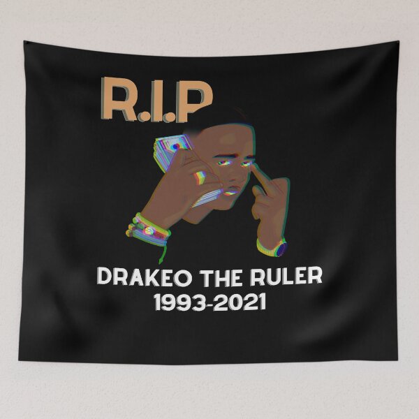 Item preview, RIP drakeo the ruler gift idea designed and sold by SapphireWatson.