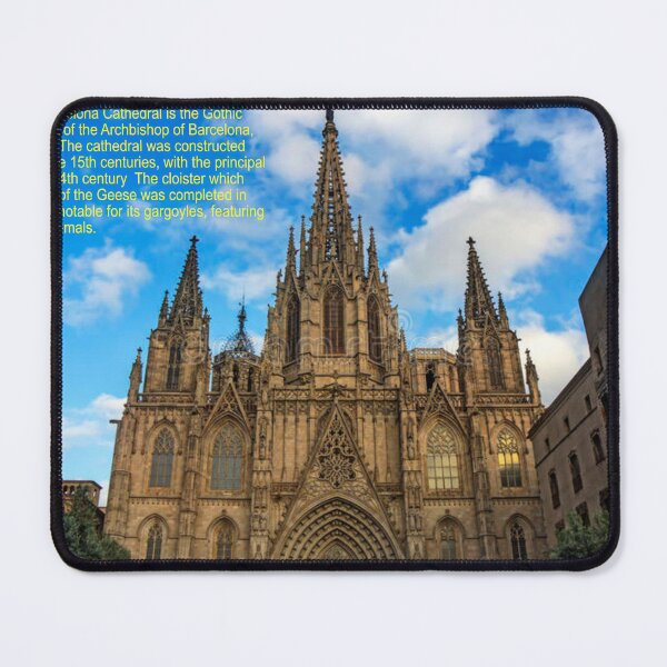 Item preview, Barcelona Cathedral Art designed and sold by Alicefish.