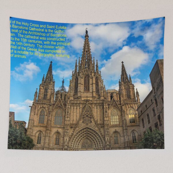 Item preview, Barcelona Cathedral Art designed and sold by Alicefish.
