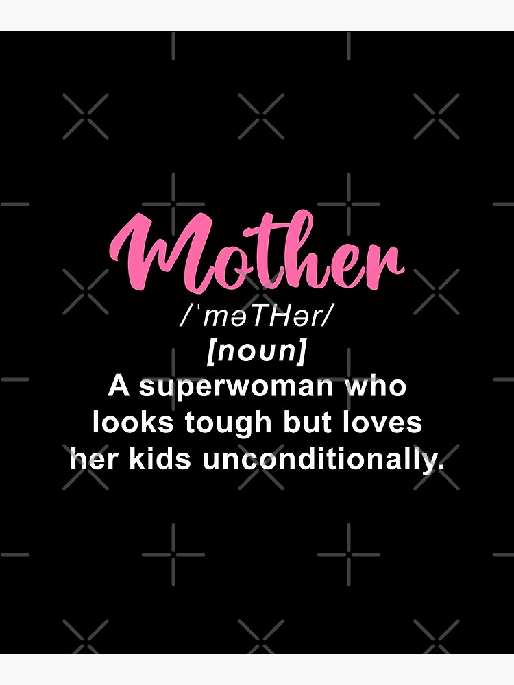 Mom Is A Superwoman Poster For Sale By R Design Redbubble 