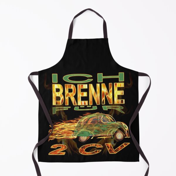 Item preview, I burn for 2CV - Ente - Deux Chevaux - Döschwo designed and sold by AdleruCo.