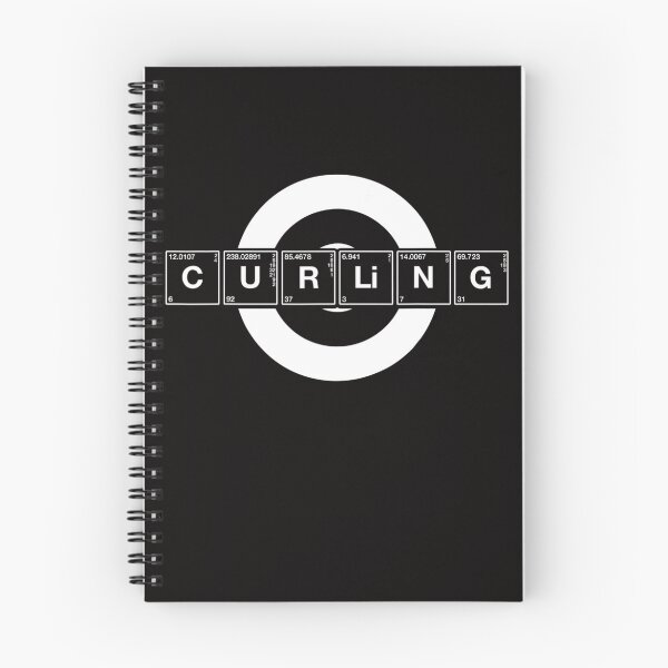Item preview, Curling elementary periodic table Fun Gift  designed and sold by GeorgeShaver.