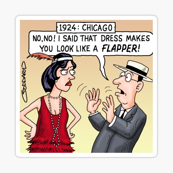 Item preview, Flapper designed and sold by goddardcartoons.