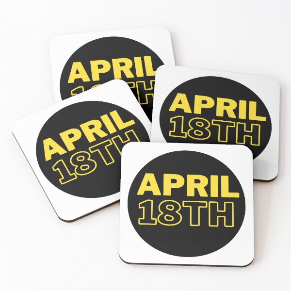 Item preview, APRIL 18TH BLACK designed and sold by MYstoreDARK99.