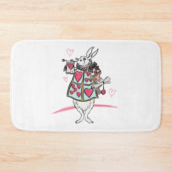 Item preview, Bunny with Hearts and a Message designed and sold by marie-inks.