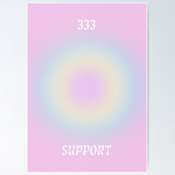 333 • Support Poster
