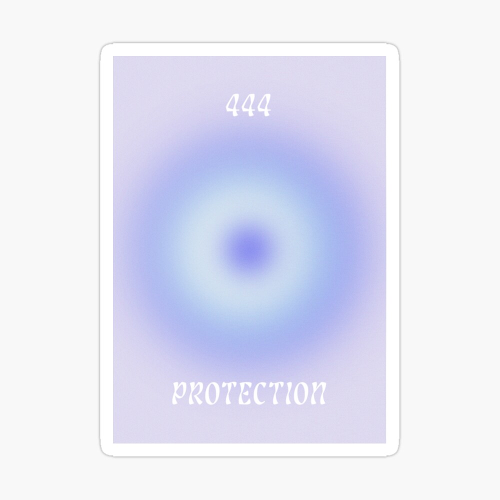 444 • Protection Art Print for Sale by ExtraPeppers | Redbubble