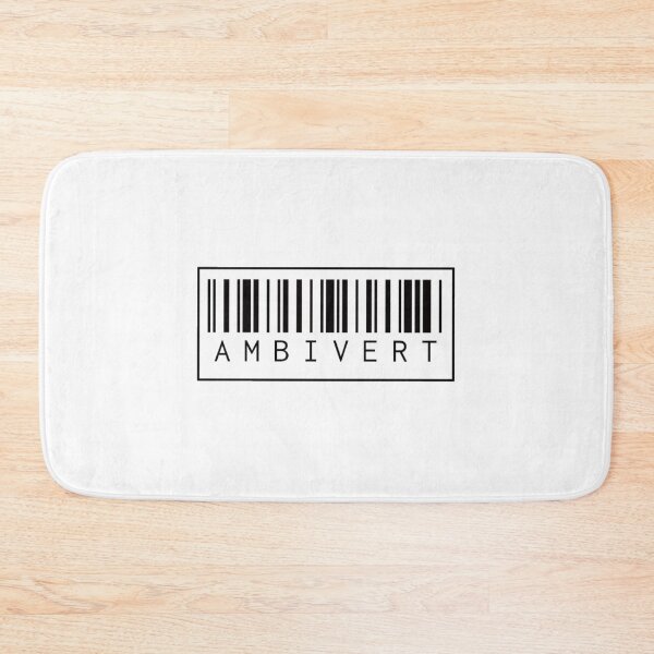 Item preview, Ambivert barcode  designed and sold by Lavannya.