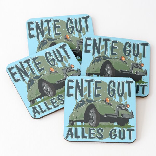 Item preview, ENTE good all good - Deux Chevaux, 2CV, Döschwo, cult car designed and sold by AdleruCo.