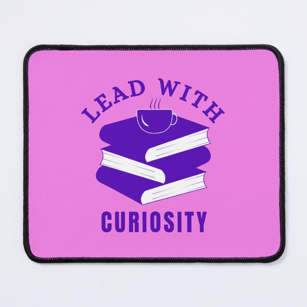 Item preview, Lead With Curiosity | Books And Coffee designed and sold by SpeakLifeHQ.