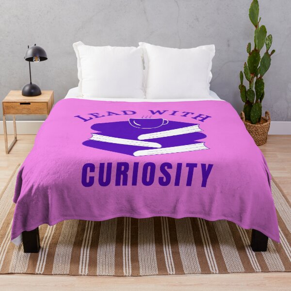 Item preview, Lead With Curiosity | Books And Coffee designed and sold by SpeakLifeHQ.