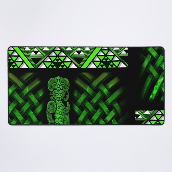 Item preview, TNT - taaniko design with marakihau green designed and sold by TNT-STYLEZ.