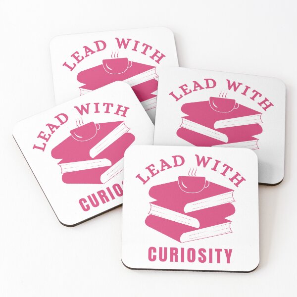 Item preview, Lead With Curiosity | Books And Coffee designed and sold by SpeakLifeHQ.