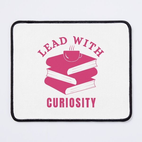 Item preview, Lead With Curiosity | Books And Coffee designed and sold by SpeakLifeHQ.