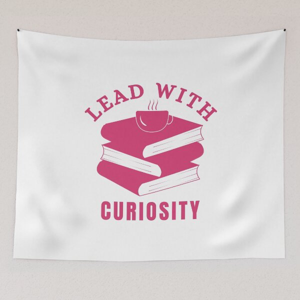 Item preview, Lead With Curiosity | Books And Coffee designed and sold by SpeakLifeHQ.