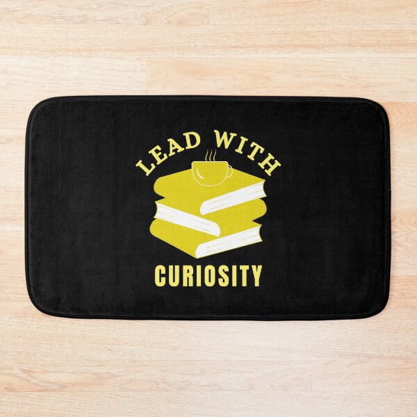 Item preview, Lead With Curiosity | Books And Coffee designed and sold by SpeakLifeHQ.