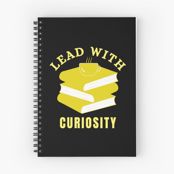 Item preview, Lead With Curiosity | Books And Coffee designed and sold by SpeakLifeHQ.