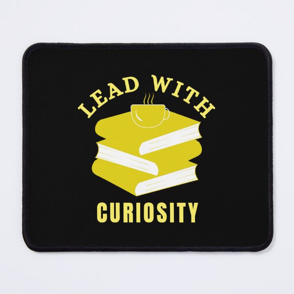 Item preview, Lead With Curiosity | Books And Coffee designed and sold by SpeakLifeHQ.