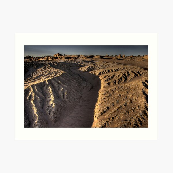 Alien landscape Art Print