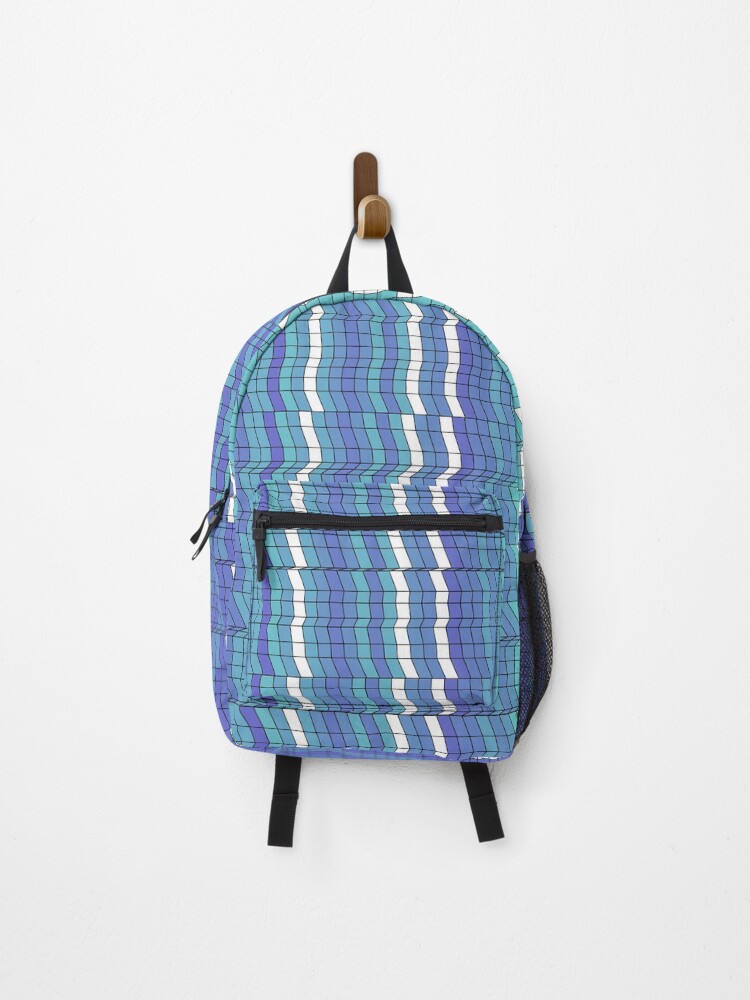 Thumbnail 1 of 3, Backpack, Crooked Lines designed and sold by CodeArtAfrik.