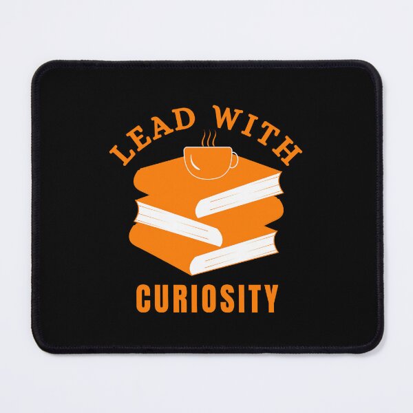 Item preview, Lead With Curiosity | Books And Coffee designed and sold by SpeakLifeHQ.