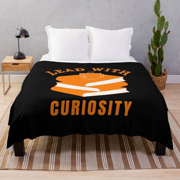 Item preview, Lead With Curiosity | Books And Coffee designed and sold by SpeakLifeHQ.