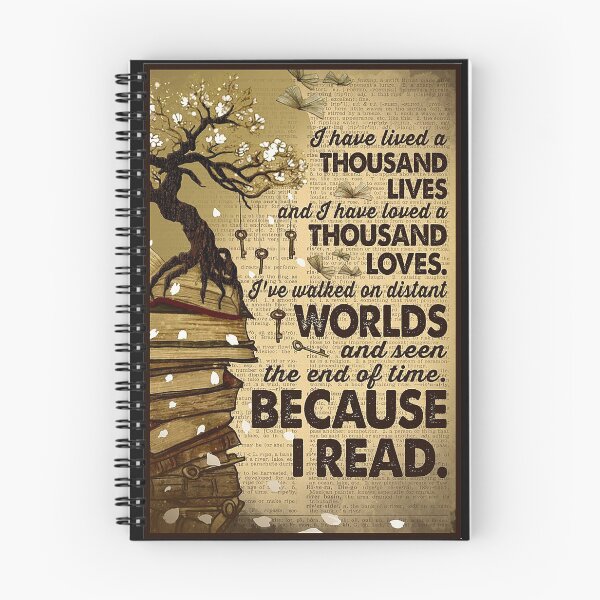 Item preview, Reading I have lived a thousand lives designed and sold by Sineure98.
