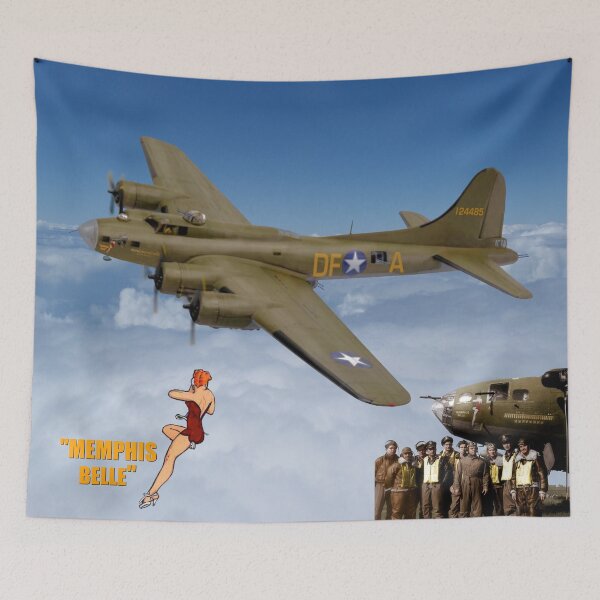 Item preview,  Famous Aircraft B-17 Memphis Belle designed and sold by Mil Merchant.