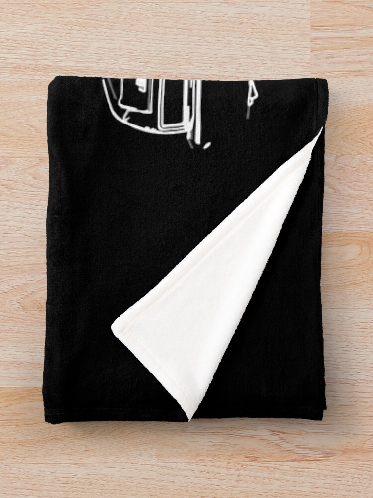 Thumbnail 3 of 6, Throw Blanket, 1972 Chevy Nova SS 427 Collector Car designed and sold by FromThe8Tees.