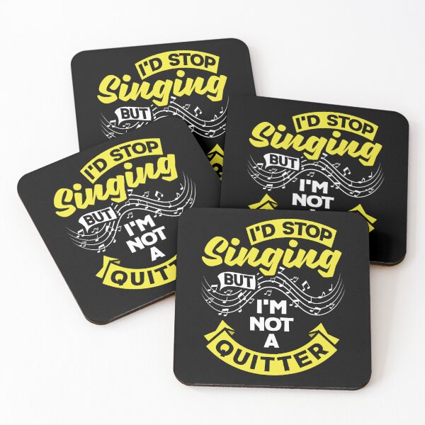 Item preview, Chorister Choir Singing Choir Teacher Id Stop Singing Funny designed and sold by ShopTheStyle.