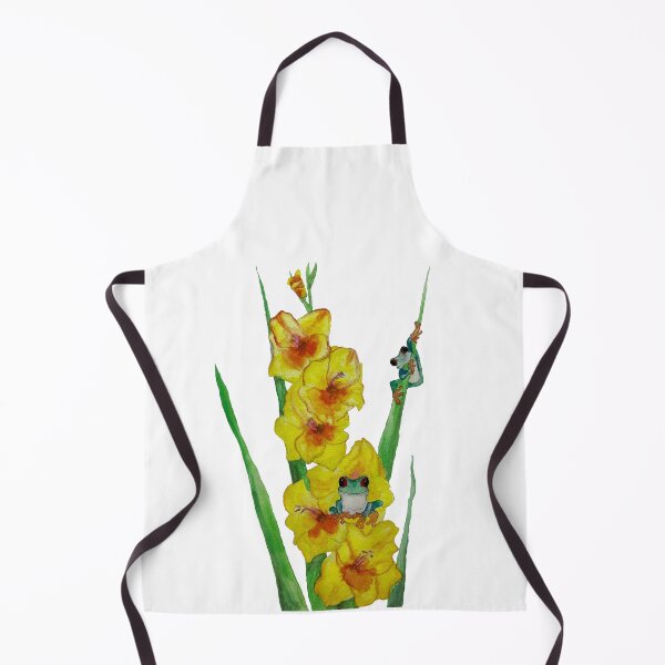 Item preview, Sword Lily and Tree Frogs designed and sold by polar-fox.