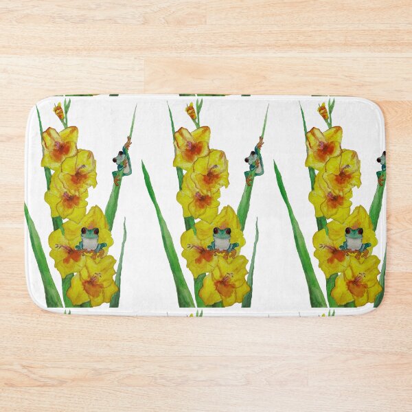 Item preview, Sword Lily and Tree Frogs designed and sold by polar-fox.