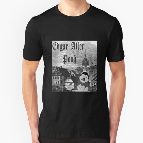 Edgar Allen Pooh Slim Fit T-Shirt