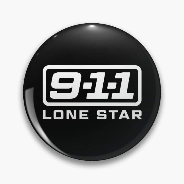 Item preview, 9-1-1: Lone Star logo (white) designed and sold by Sunny's Delights.