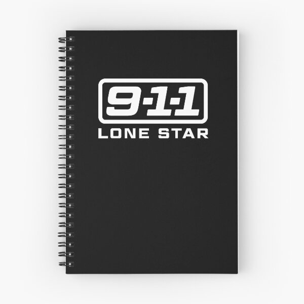 Item preview, 9-1-1: Lone Star logo (white) designed and sold by Sunny's Delights.