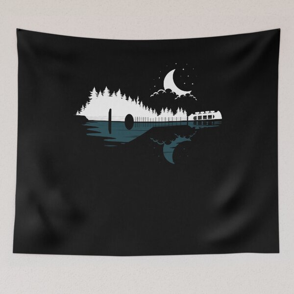 Item preview, Mandolin Mandolinist Moon Reflection designed and sold by ShopTheStyle.
