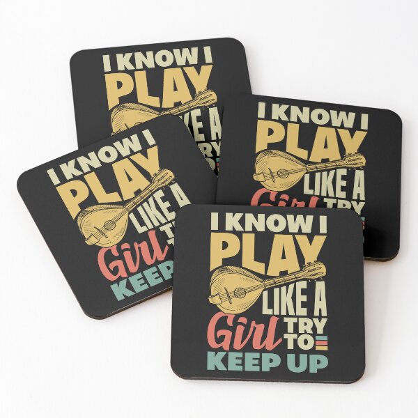 Item preview, Mandolin Mandolinist I Know I Play Like A Girl designed and sold by ShopTheStyle.