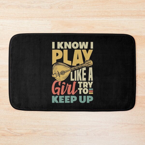 Item preview, Mandolin Mandolinist I Know I Play Like A Girl designed and sold by ShopTheStyle.