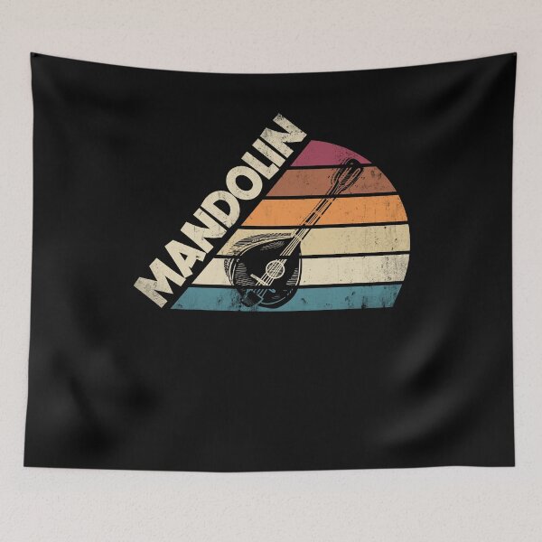 Item preview, Mandolin Mandolinist Silhouette designed and sold by ShopTheStyle.