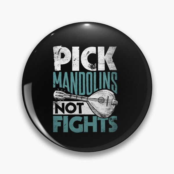 Item preview, Mandolin Mandolinist Pick Mandolins Not Fights designed and sold by ShopTheStyle.