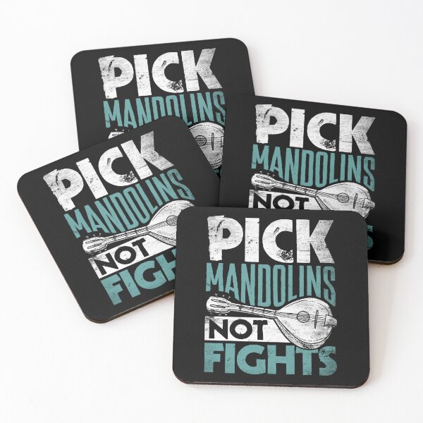 Item preview, Mandolin Mandolinist Pick Mandolins Not Fights designed and sold by ShopTheStyle.