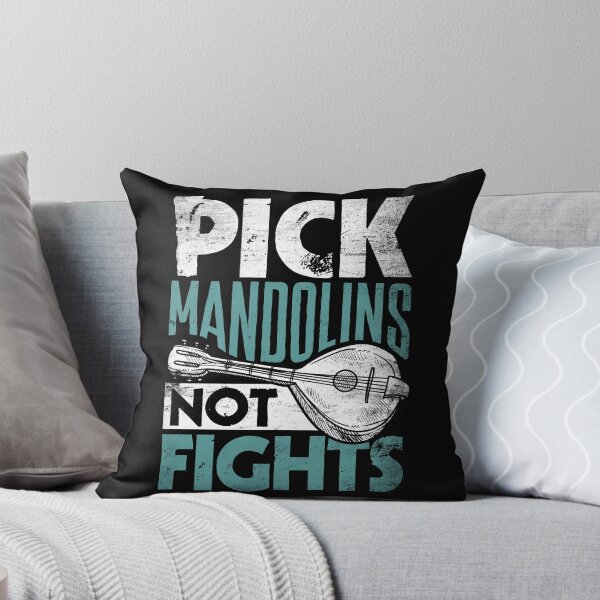 Item preview, Mandolin Mandolinist Pick Mandolins Not Fights designed and sold by ShopTheStyle.