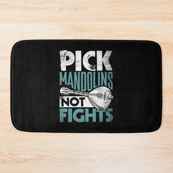 Item preview, Mandolin Mandolinist Pick Mandolins Not Fights designed and sold by ShopTheStyle.